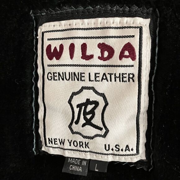 Wilda New York Women's Classic Leather W/Fur Lining / Sz: L - Picture 6 of 12
